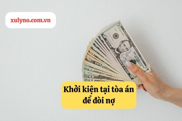 Khi các cách đòi nợ người yêu khác không hiệu quả, bạn cần tính đến phương án khởi kiện tại tòa