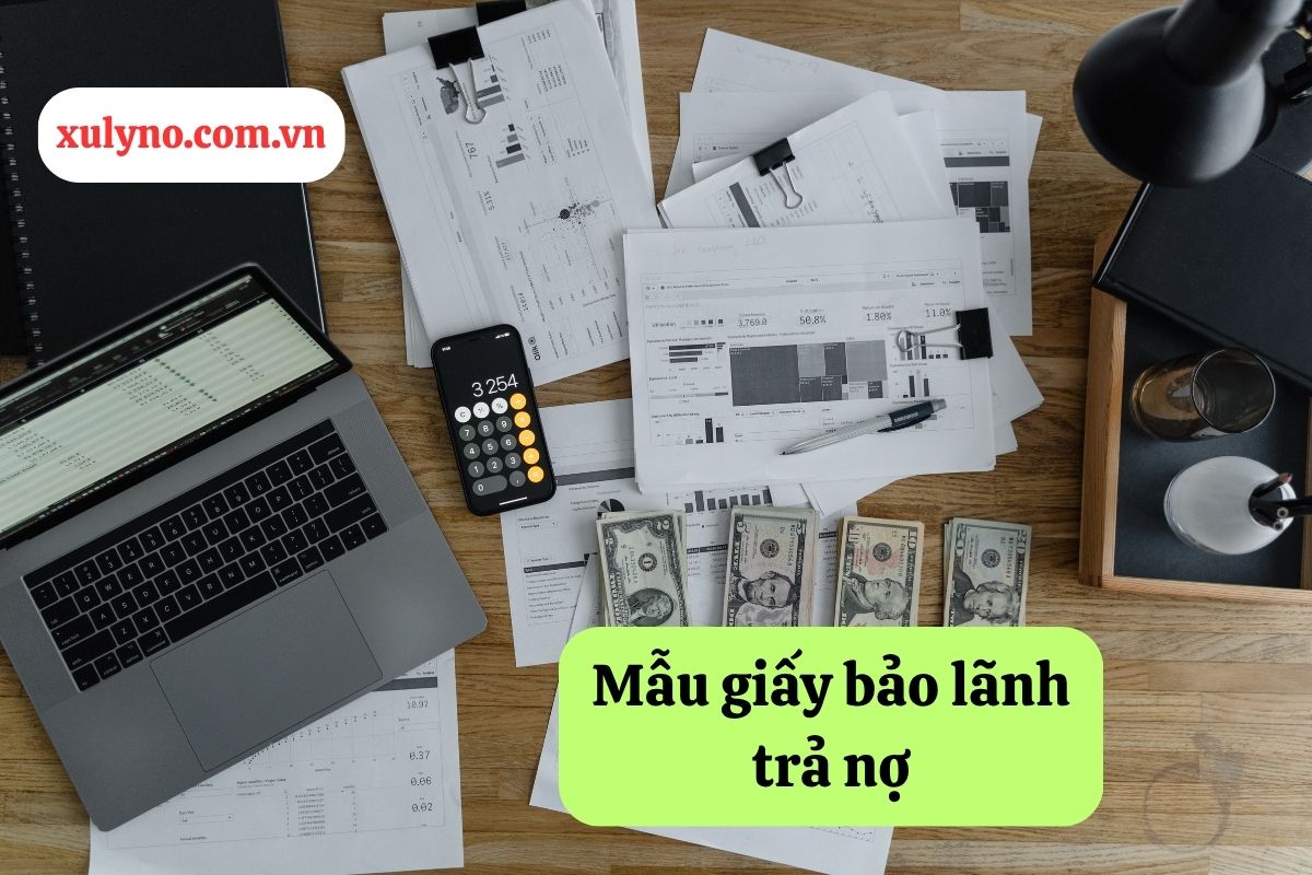 Mẫu giấy bảo lãnh trả nợ: Hướng dẫn soạn thảo và tư vấn pháp lý