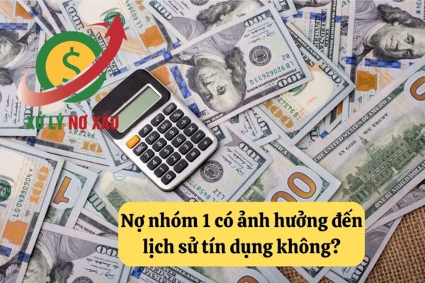 nợ xấu nhóm 1 bao lâu được xoá
