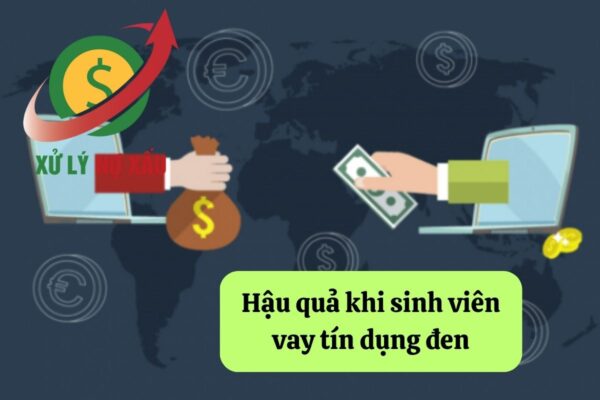 Sinh viên vay tín dụng đen