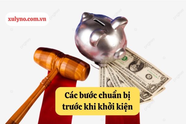Các bước chuẩn bị cho quy trình khởi kiện thu hồi nợ