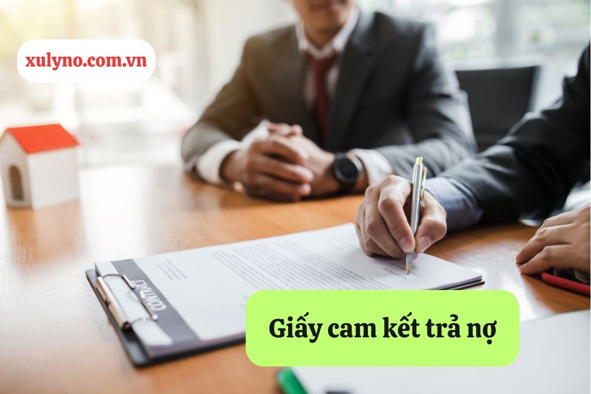 Hướng dẫn giấy cam kết trả nợ: Quy định pháp luật