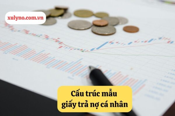 Cấu trúc của mẫu giấy trả nợ cá nhân