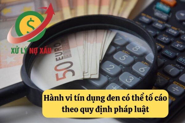 tố cáo tín dụng đen