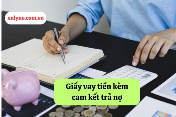 Các loại giấy vay tiền và cam kết trả nợ phổ biến