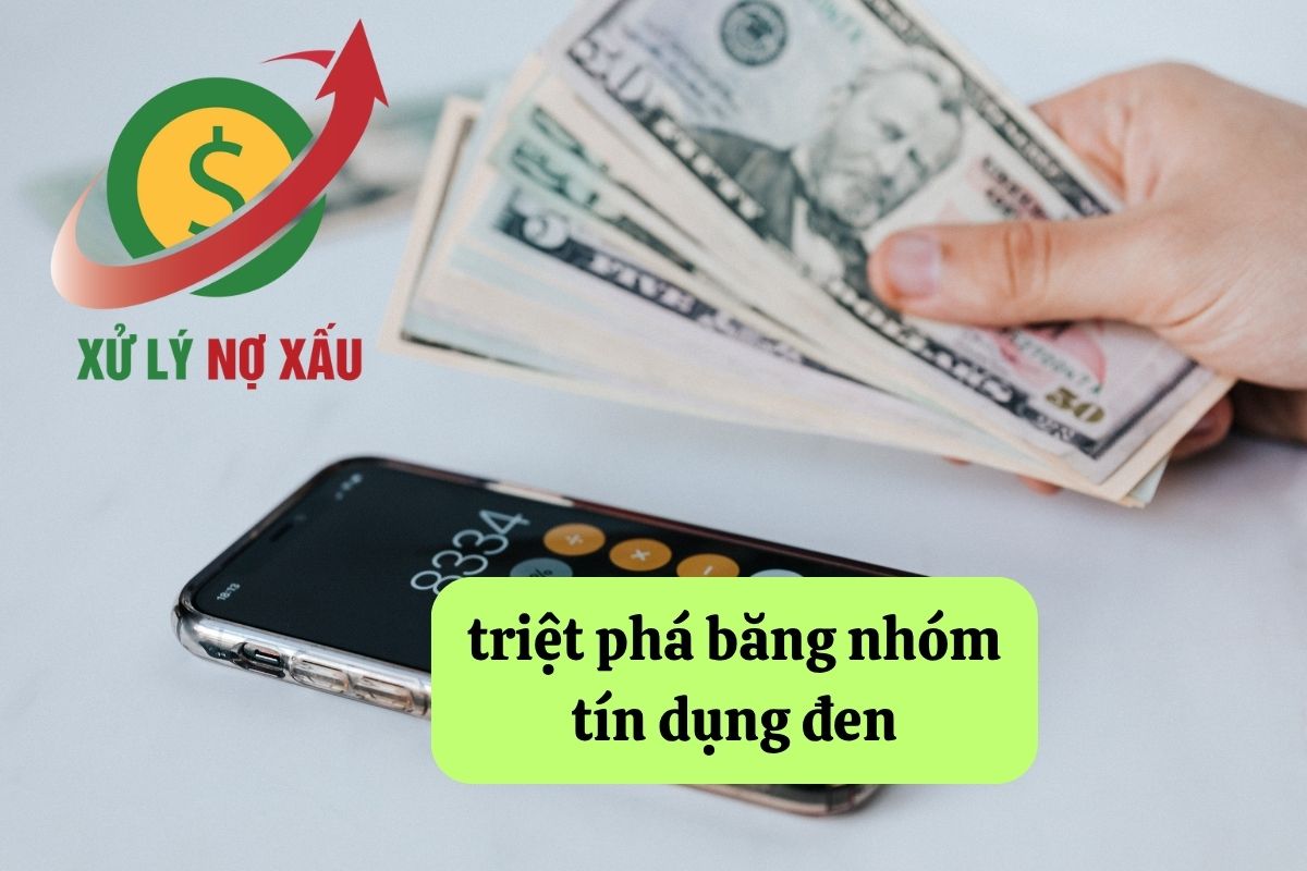 triệt phá băng nhóm tín dụng đen