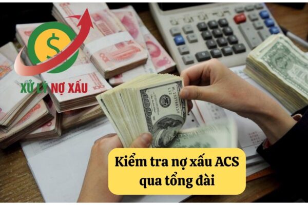 Hướng dẫn kiểm tra nợ xấu ACS
