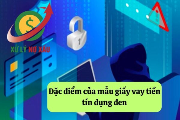 Mẫu giấy vay tiền tín dụng đen