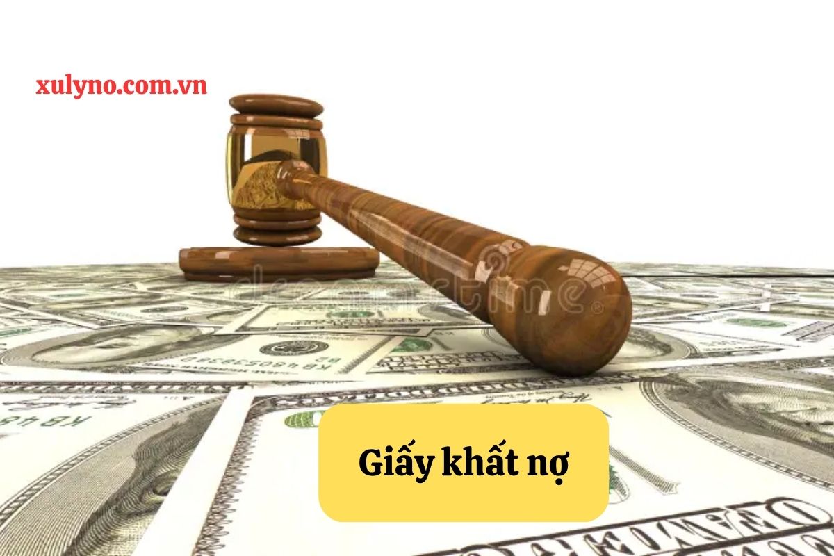 Giấy khất nợ: Hướng dẫn soạn thảo chuẩn pháp lý