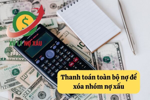làm thế nào xóa nhóm nợ xấu